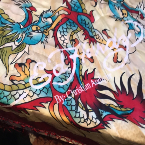 Ed Hardy Silk Scarf - Picture 6 of 13